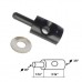 Nylon Hinge Pin Kit 3/8" Dia. for Continuous Hinge Framed Shower Enclosure - B00CIYEXGS